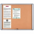 thumbnail image 3 of MasterVision Water-Resistant Enclosed Corkboard, 3 of 8