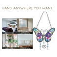thumbnail image 2 of Butterfly Metal Wind Chimes Decoration Handmade Garden Hanging Pendant Mother's Day Birthday -A, 2 of 8