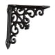 thumbnail image 1 of Soporte decorativo para estante, soporte de estantería de metal estilo vintage para montaje en pared, ideal para garaje, cocina y hogar. S, 1 of 8