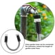 thumbnail image 5 of Manguera de acero inoxidable de 30 cm (1 pie) para jardín, con tubo de conexión para riego y extensión., 5 of 7
