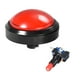 thumbnail image 2 of Juego Botón de Presión 98mm Redondo Interruptor de Botón Iluminado LED 12V con Microinterruptor para Videojuegos Arcade Rojo 1 pieza, 2 of 5