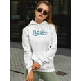 thumbnail image 2 of Brooklyn Campus Style Hoodie Women -Image by Shutterstock, Female 3X-Large, 2 of 4