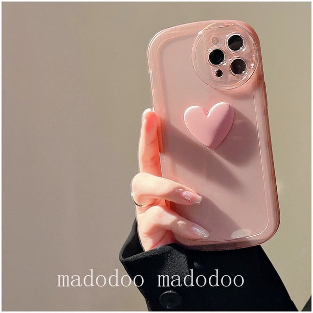 Huawei Y6P Y8P Nova 7 SE Y9 2019 Mate 40 30 P40 P30 Pro Cute Love Simple Oval Edge Fine Hole Airbag Shockproof Clear Soft Phone Case Full Back Cover NKS 18