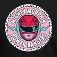 thumbnail image 3 of CafePress - Mighty Morphin Power Rangers Men's Deluxe T Shirt - Mens Tri-blend T-Shirt, 3 of 4