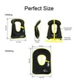 thumbnail image 5 of Rrtizan Children Portable Inflatable Jacket Snorkel Vest, Buoyancy Aid Swim Vest for Boys & Girls, 5 of 5