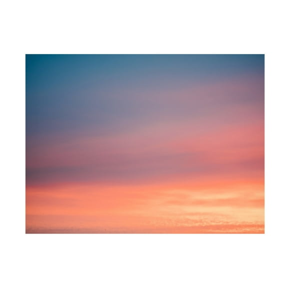Trademark Fine Art Raisa Zwart Colourful Sunrise 4 Canvas Wall Art