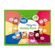 Great Value Variety Pack Party Mixes 28 Count, 1 oz