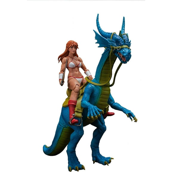 Golden Axe Tyris Flare  Blue Dragon 1:12 Scale Action Figure