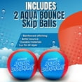 thumbnail image 4 of Ultimate Larger 3” Size Skip Balls (Red/Blue) Beach Pool Toys for Kids Ages 3-14Year Old Boys Girls Summer Gifts for Teens Family Fun Water Games Adult Men Women Best Birthday Present, 4 of 7