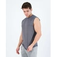 thumbnail image 2 of Real Essentials 3 & 5 Pack: Men's Dry-Fit Active Muscle Tank Top - Standard and Big & Tall Sizes (S-5XLT), 2 of 7