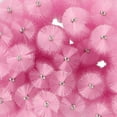 thumbnail image 6 of GMZW 300PCS Eyelash Mascara Brushes, Disposable Lash Spoolies, Crystal Mascara Wands Makeup Kits, for Eyelash Extensions and Eyebrow (Pink), 6 of 7