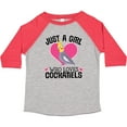thumbnail image 3 of Inktastic Cockatiel Just A Girl Who Loves Girls Toddler T-Shirt, 3 of 5
