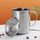 thumbnail image 5 of Tazas de Campamento Plegables, Taza de Campamento de Acero inoxidable Mano de Obra para Caminar, 5 of 8