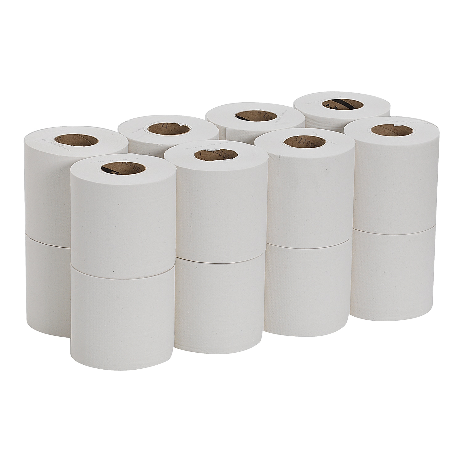 SofPull® Mini High-Capacity Centerpull 2-Ply Toilet Paper, 100% Recycled, 500 Sheets Per Roll, Pack Of 16 Rolls