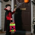 thumbnail image 6 of Halloween Non Woven Tote Bag Candy Bag Pumpkin Trick or Treat Bag Gift Bag for Kids Party Favors Jewelry Props, 6 of 6