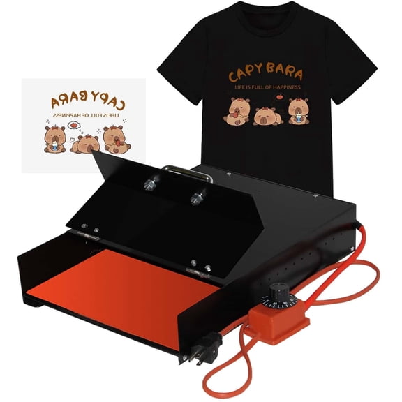 SHENGJINSH DTF Oven, A3 A4 A5 Curing Dryer with Temperature Control for Heat Transfer Printing