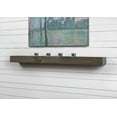 thumbnail image 2 of Mantels Direct Vail 48-in x 6-in Farmhouse Wood Fireplace Mantel Shelf - Driftwood, 2 of 6