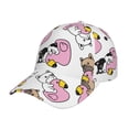thumbnail image 6 of Lsque French Bulldog Duck Baseball Cap Trucker Low Profile Hat Golf Dad Hat Adjustable Original Classic Unconstructed Plain Cap Men Women, 6 of 9