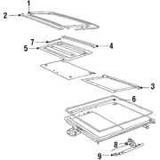 Genuine OE Saab Sealing Strip - 6955520