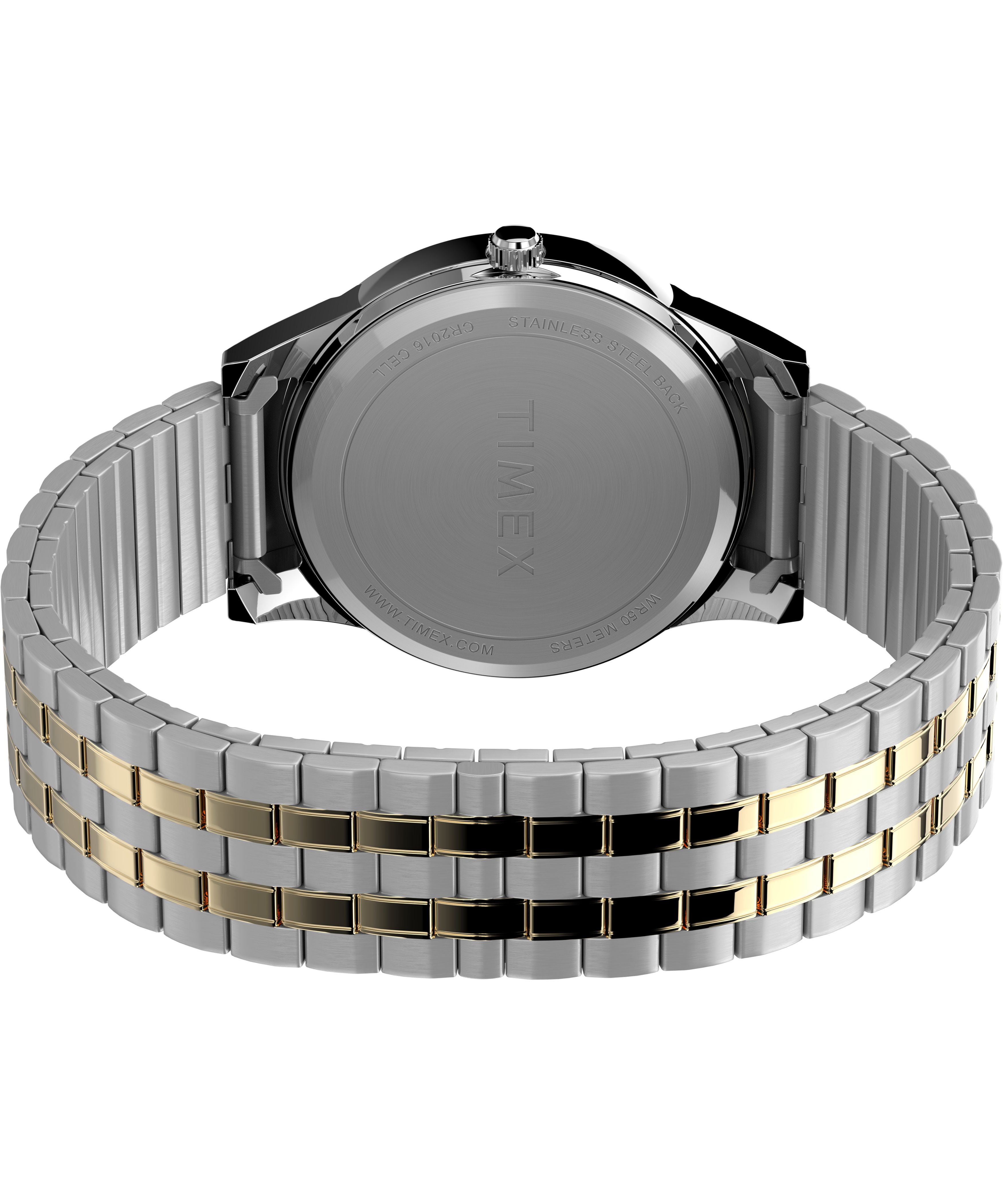 Men's Dress Two Tone Expansion Band