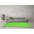 thumbnail image 3 of Ahgly Company Indoor Rectangle Abstract Green Modern Area Rugs, 5' x 7', 3 of 4