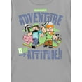 thumbnail image 3 of Minecraft, Boys Apparel Graphic Crew Neck Short Sleeve T-Shirt, Sizes XS-2X, MC Adventure Attitude (Little Boys & Big Boys), 3 of 3