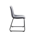 thumbnail image 4 of Set de 4 Sillas de Comedor Tapizado de Ecocuero negro, 4 of 8