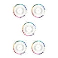 thumbnail image 3 of Matsuzay Pack of 40 Household Pearl Head Sewing Dressmaking Manual Locating Pins Kit Plastic Random Colorful Color Type2 NO2, 3 of 6