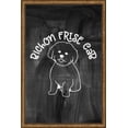 thumbnail image 1 of Bichon frise cab silhouette caps funny pet owner driving love Tin Sign Chalk Board Wall Art Decor Funny Gift 12 x 18 Inch, 1 of 3