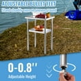 thumbnail image 5 of VEVOR Stainless Steel Work Prep Table Commercial Food Prep Table 24x18x36in, 5 of 8