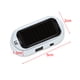 thumbnail image 3 of Bicicleta Lámpara de flash de advertencia antirrobo con luz de alarma LED para coche alimentada por USB solar (rojo), 3 of 3