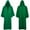 Vert, variante sur LSLJS Robe à Capuche pour Femmes Adultes à Manches Longues Uniforme Cloak, Cape