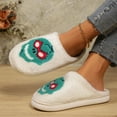 thumbnail image 4 of Oyedens Slippers House Slippers for Women Men Funny Warm Indoor Outdoor Bedroom Slip on Shoes, 4 of 6