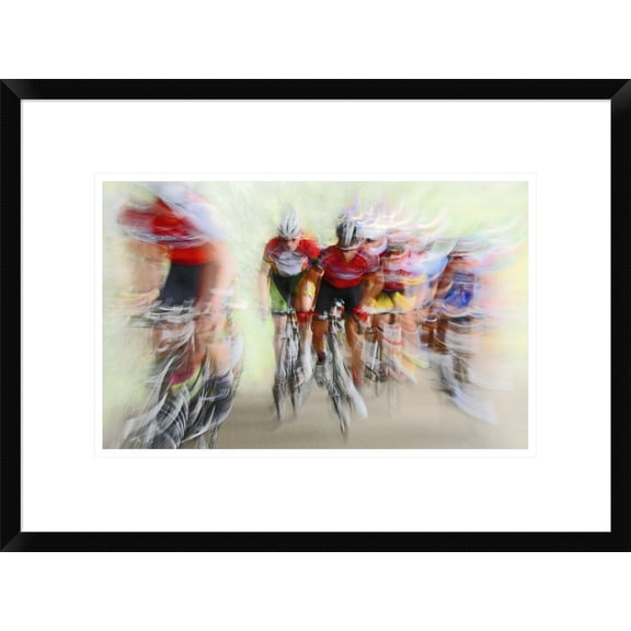 Global Gallery Lou Urlings 'Ultimo Giro #2' Framed Wall Art