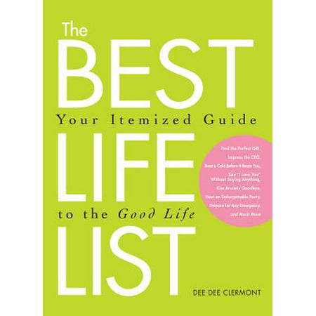 The Best Life List - eBook (List Of Best Motto In Life)