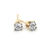 1/4 Carat Diamond Stud Earrings in 14kt Yellow Gold
