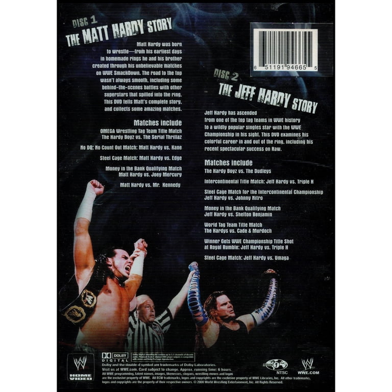 WWE: Twist of Fate - The Matt & Jeff Hardy Story (DVD) - Walmart.com