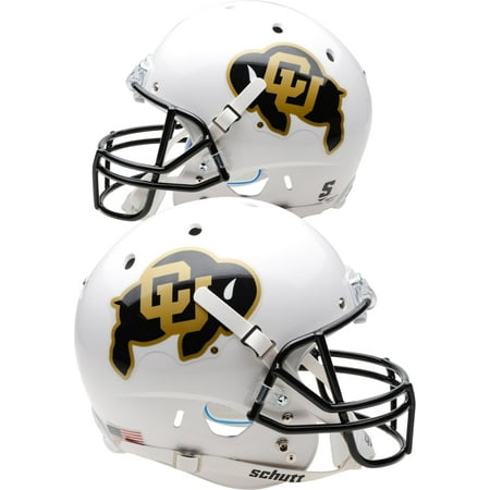 Colorado Buffaloes Schutt White Replica Football Helmet