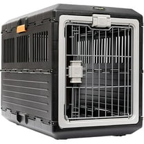 Mirapet USA Pet Carrier & Crate 22" - Premium Collapsible Design for Cats and Dogs - Portable Kennel for Small Pets - Indoor/Outdoor - 360-Degree Ventilation & Hard Plastic