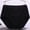Black, variant on Women'S Period Underwear Solid Lace Plus Size High Waist Leak Proof Cotton Crotch Comfortable Breathable Shorts Underwear PantiesHot PinkXXXXXL
