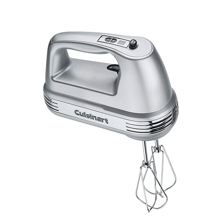 Cuisinart Power Advantage 9-Speed White Hand Mixer with Recipe