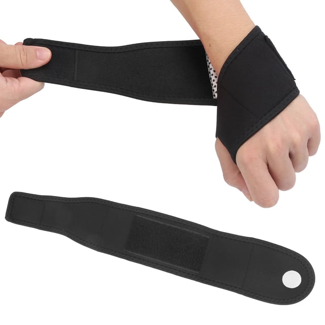 Bracelet Auto-Échauffant, Auto-Échauffant Hiver Garder Bande Chaude Structure Laminée Conception SBR Matériel de Plongée Conception Professionnelle pour Plein Air Noir, Noir Rouge, Gris Noir, Noir