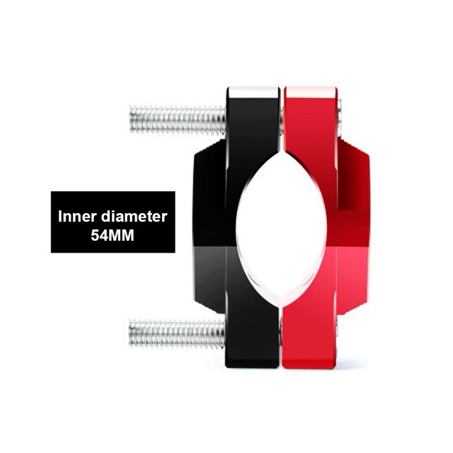 LYD motocicleta 32mm/42mm/54mm soporte de montaje en horquilla abrazadera de parachoques foco auxiliar montaje de faro Clip luz teléfono GPS soporte de manillar lyd modelStyleType