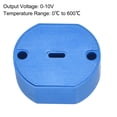 thumbnail image 2 of PT100 Temperature Sensor Transmitter 24V DC 0-10V 0℃ to 600℃ Blue, 2 of 5