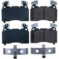 thumbnail image 1 of Power Stop Brake Pad 17-1474A Z17 Evolution; FMSI Number D1474A; Ceramic Brake Pads; Set Of 4; With Premium Stainless Steel Hardware, 1 of 4