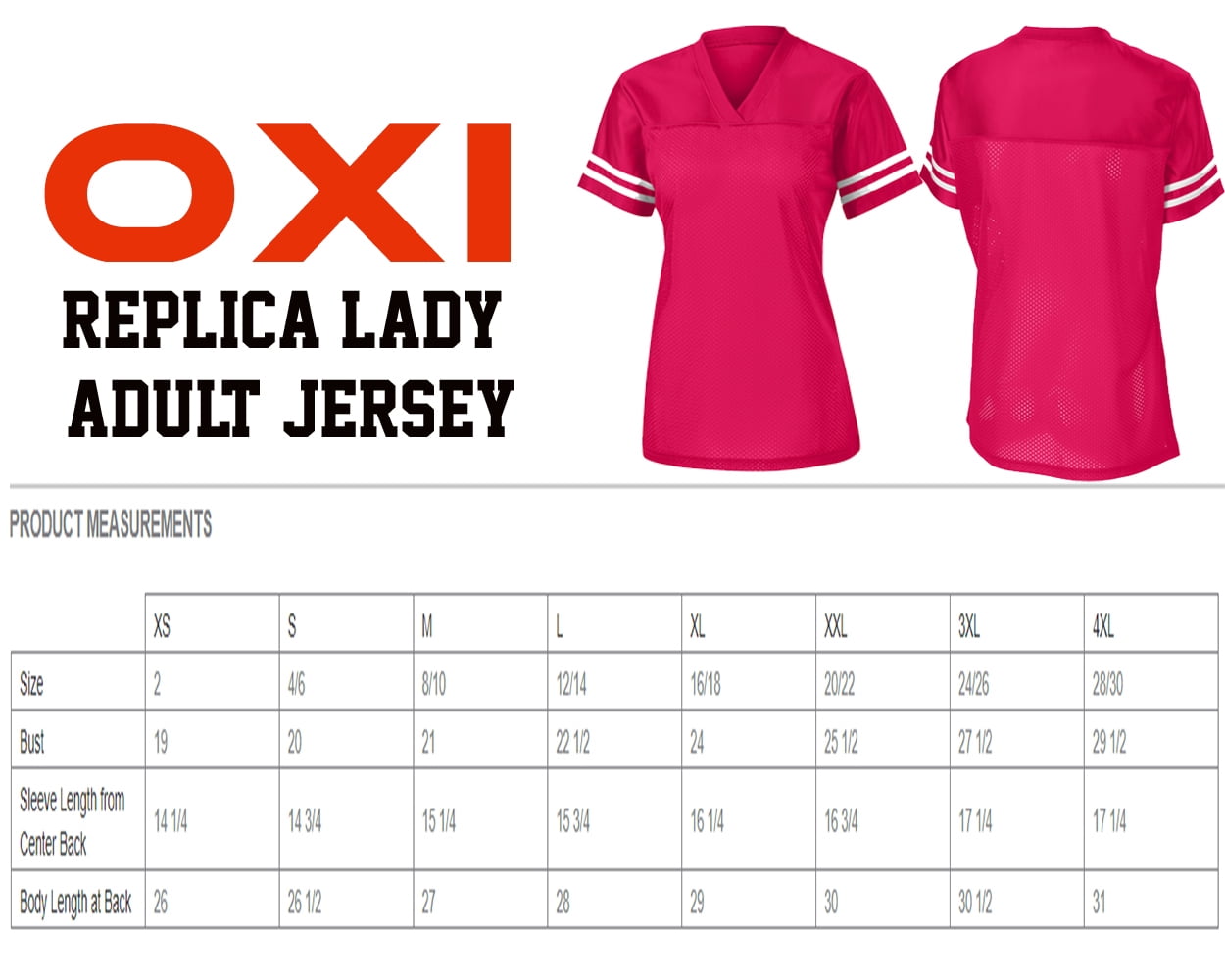 2 Side PINK WHITE Women Football Jersey