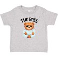 thumbnail image 3 of Inktastic Baby Boy Funny the Boss Boys Baby T-Shirt, 3 of 5