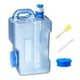thumbnail image 3 of Contenedor de agua para acampar, dispensador de bebidas con tapa de rosca y grifo, jarra de almacenamiento de agua para lavar platos y conducir 19 litros, 3 of 8