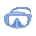 thumbnail image 2 of Lipstore Masque de Plongée Accessoires Lunettes Anti-Buée pour Plage Extérieur Femmes Hommes Bleu Clair, 2 of 8