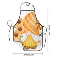 thumbnail image 6 of Bingfone Sunflower Gnomes 2 for Tie-up Apron, Unisex Waterproof and Stain-Resistant Bib Apron for Kitchen Garden Painting, 6 of 7